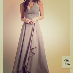 ModCloth NWT Gray Ambiance Elegance Gown